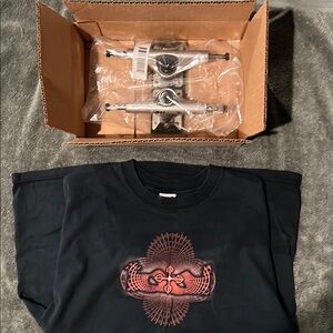 Tool Shirt and skateboard Trucks